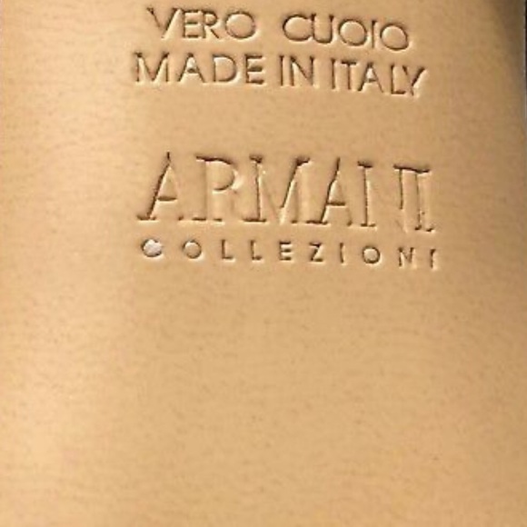 ARMANI Collezioni Black Suede PointToe Heels Pumps - Picture 6 of 8